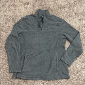 croft & barrow Men's Zip-Up Sweater in Charcoal Gray